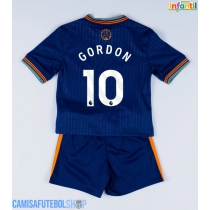 Camisa de time de futebol Newcastle United Anthony Gordon #10 Replicas 3º Equipamento Infantil 2025-26 Manga Curta (+ Calças curtas)